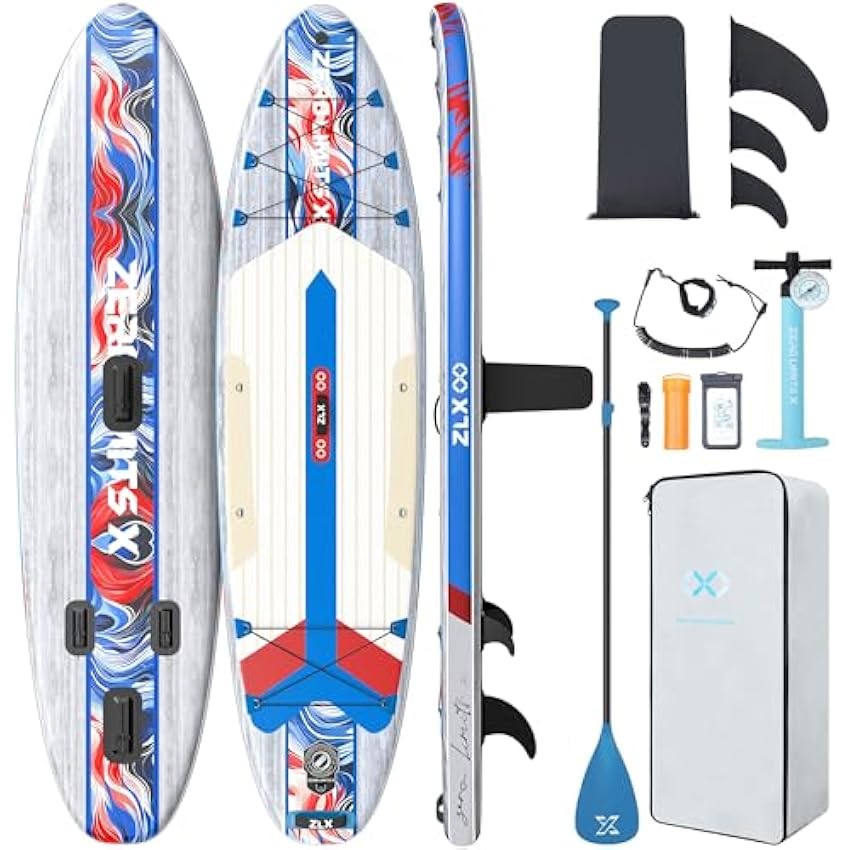 ZLX Inflatable Stand Up Paddle Board 10'6