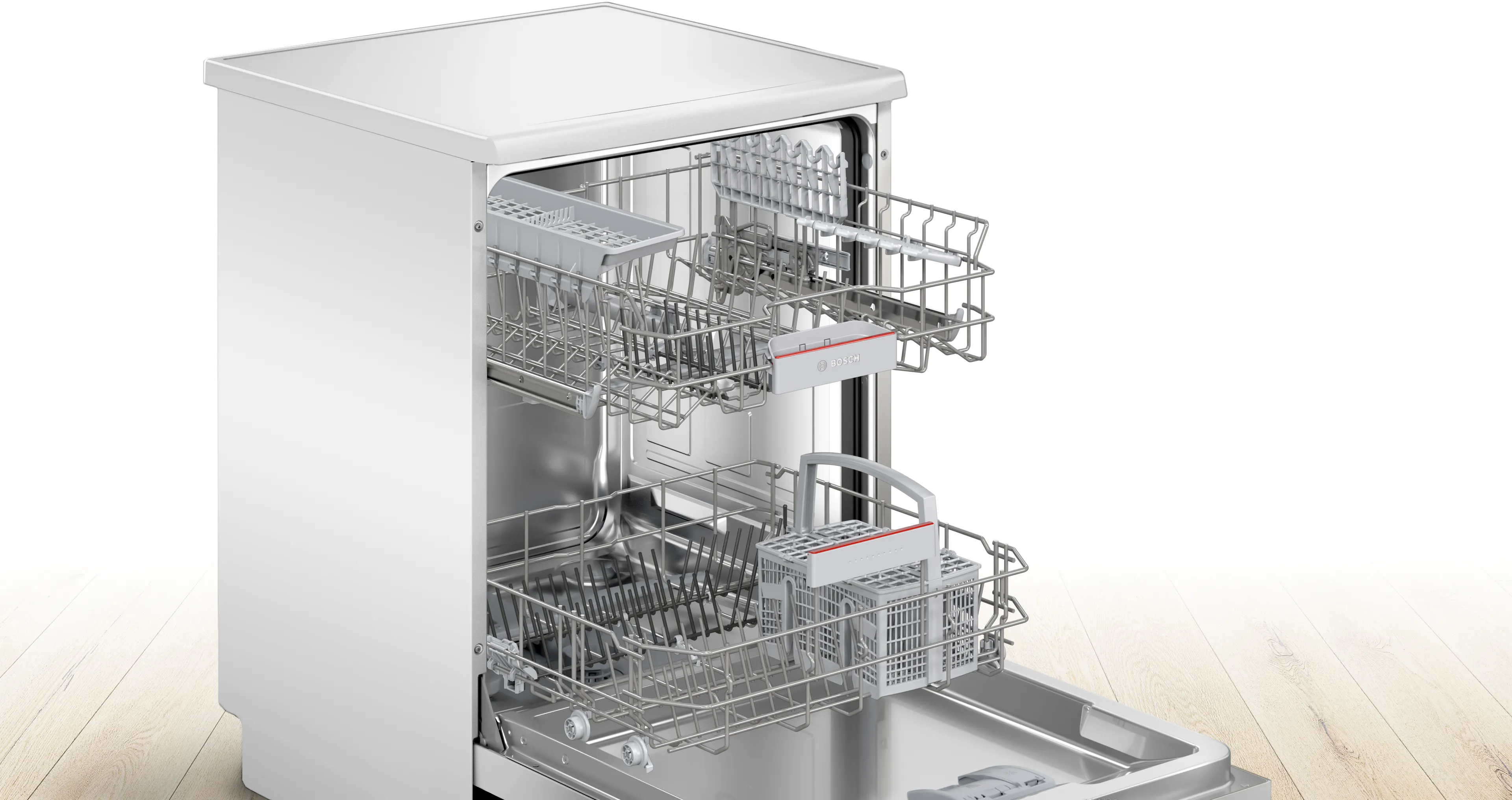 Bosch SMS4EKW06G Series 4 Free-standing dishwasher 60 cm White