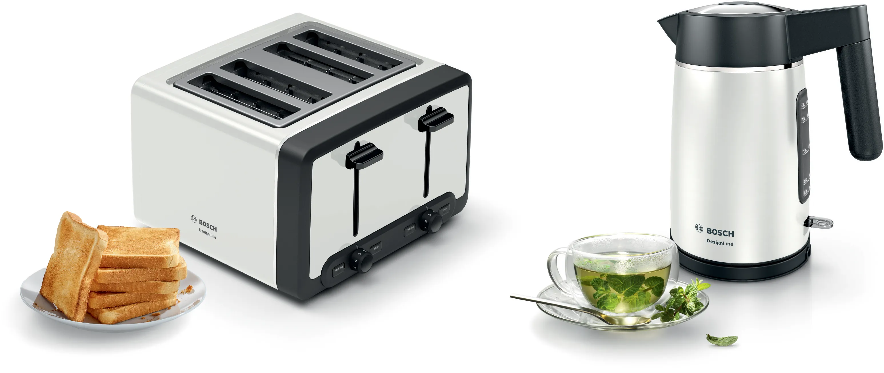 Toaster DesignLine White