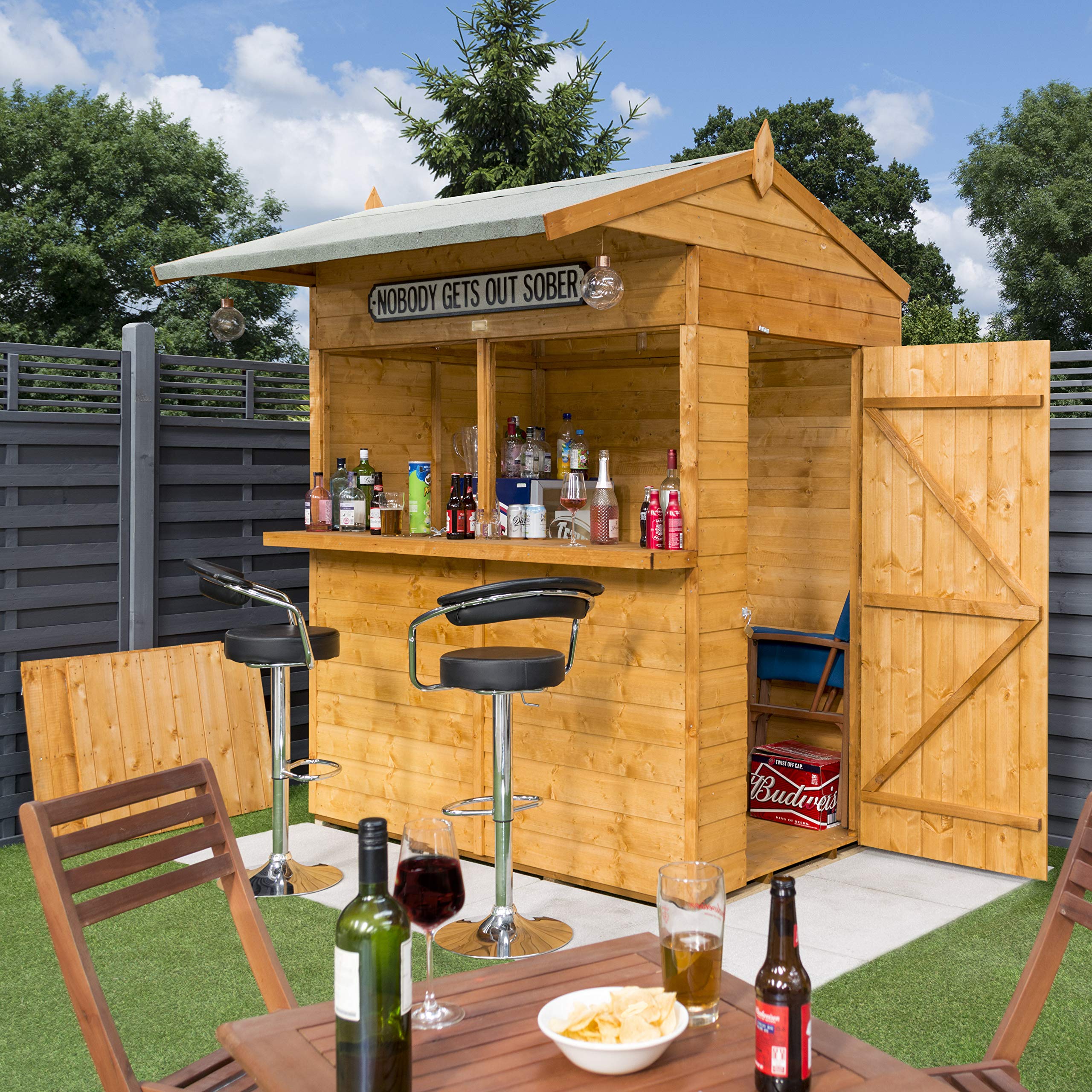 Rowlinson Shiplap Wallstore+Garden Bar - Two items at discounted prices
