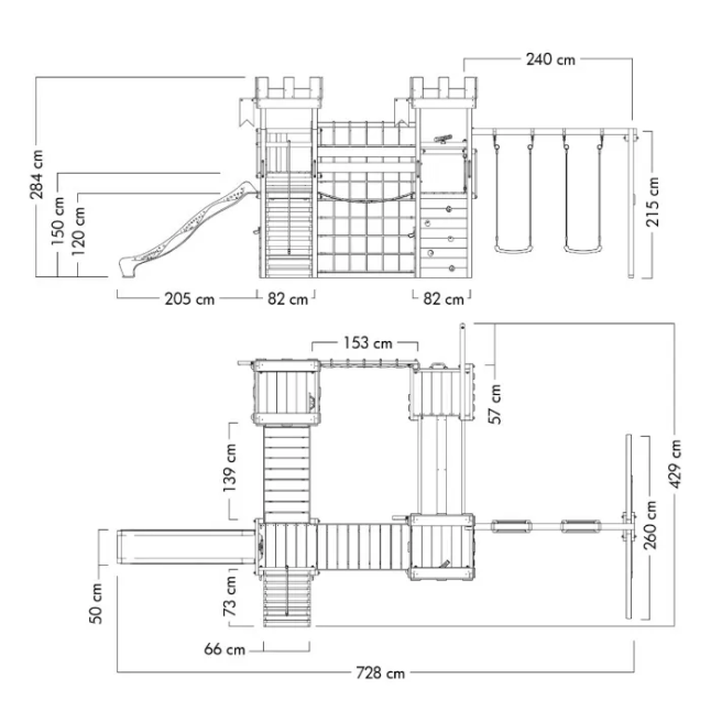 Climbing frame Wickey Smart Arch