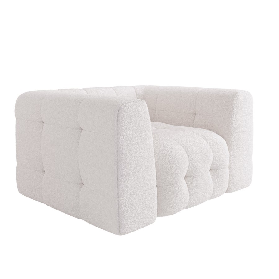 IKEA Cream Boucle 3 Seater Cloud Sofa