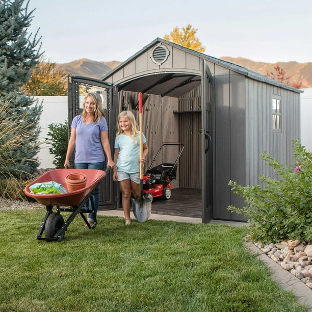 Lifetime 8 ft. x 10 ft. Outdoor Storage Shed