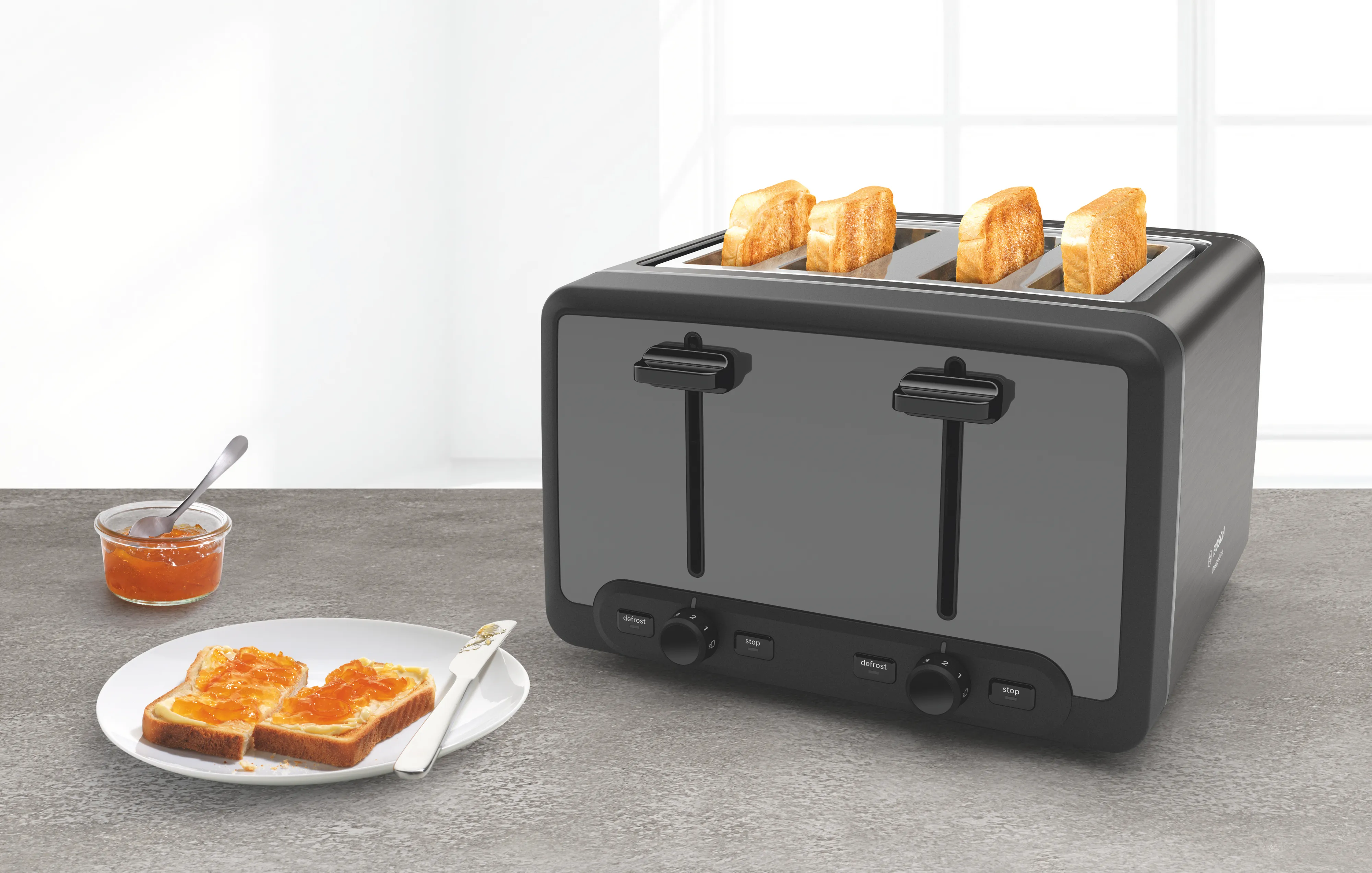 Toaster DesignLine Graphite