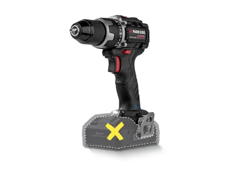 PARKSIDE PERFORMANCE® Cordless drill-driver without battery or charger, 20 V
