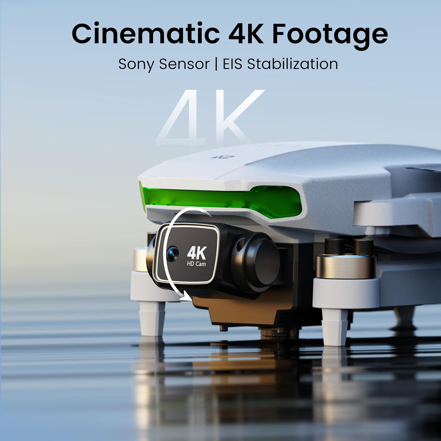 Drone with EIS 4K Camera