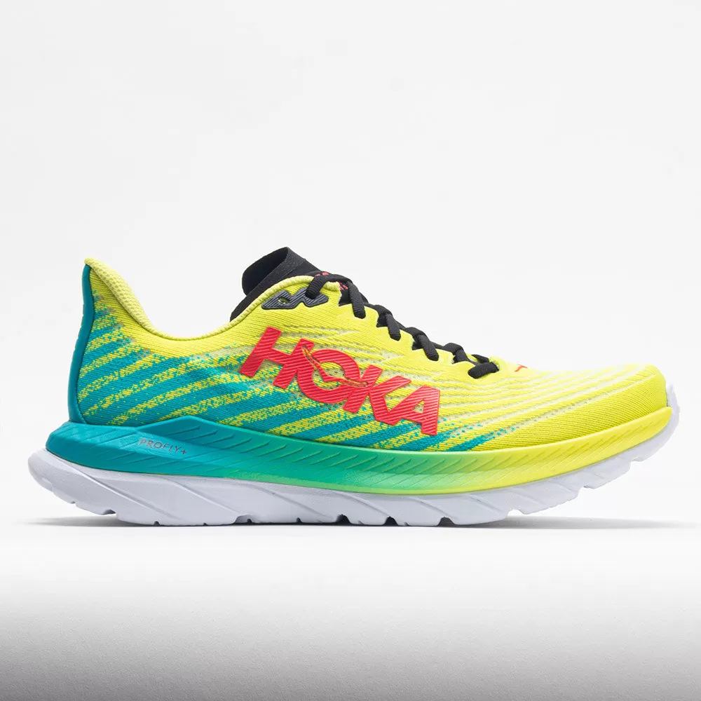 HOKA Mach 5 Men's Evening Primrose/Scuba Blue
