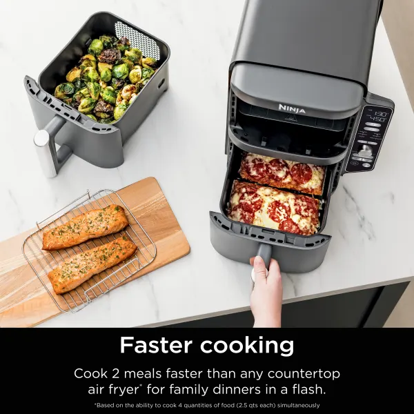 Ninja® DoubleStack™ XL 2 Basket 10 QT Air Fryer