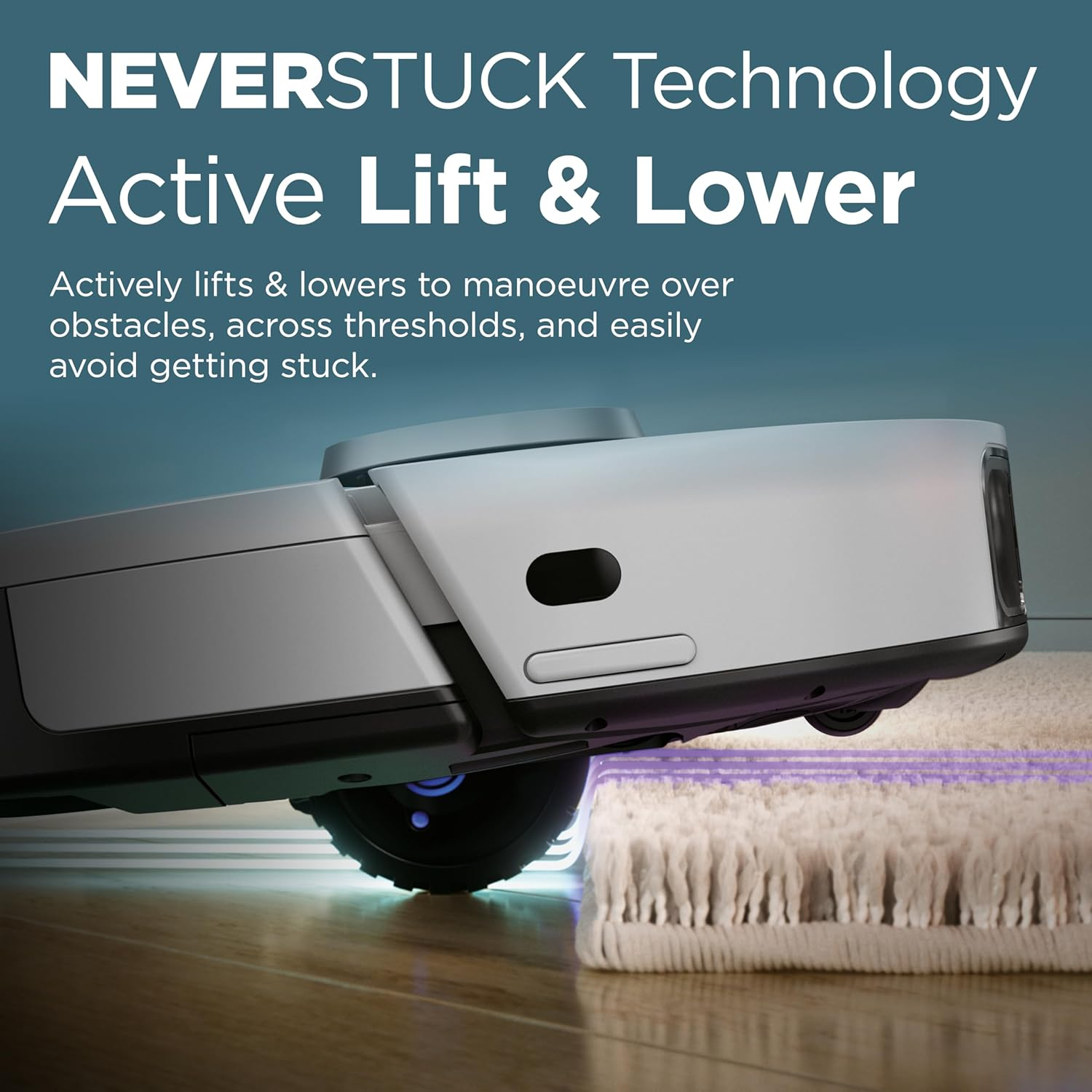 Shark PowerDetect Robot Vacuum with 60-Day Self-emptying Base - For Carpets,