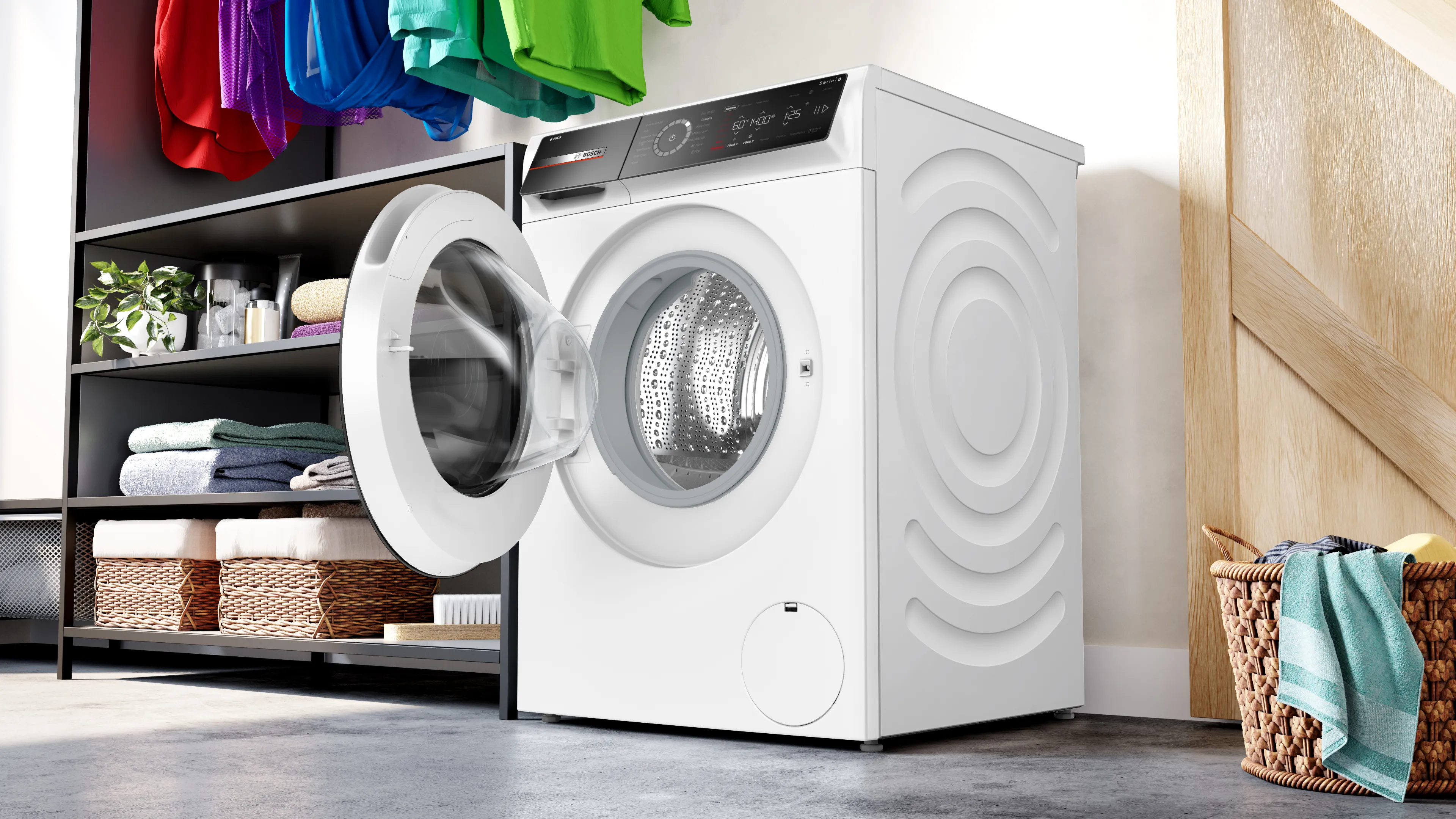 BOSCH WGB256A1GB Series 8 Washing machine, front loader 10 kg 1400 rpm