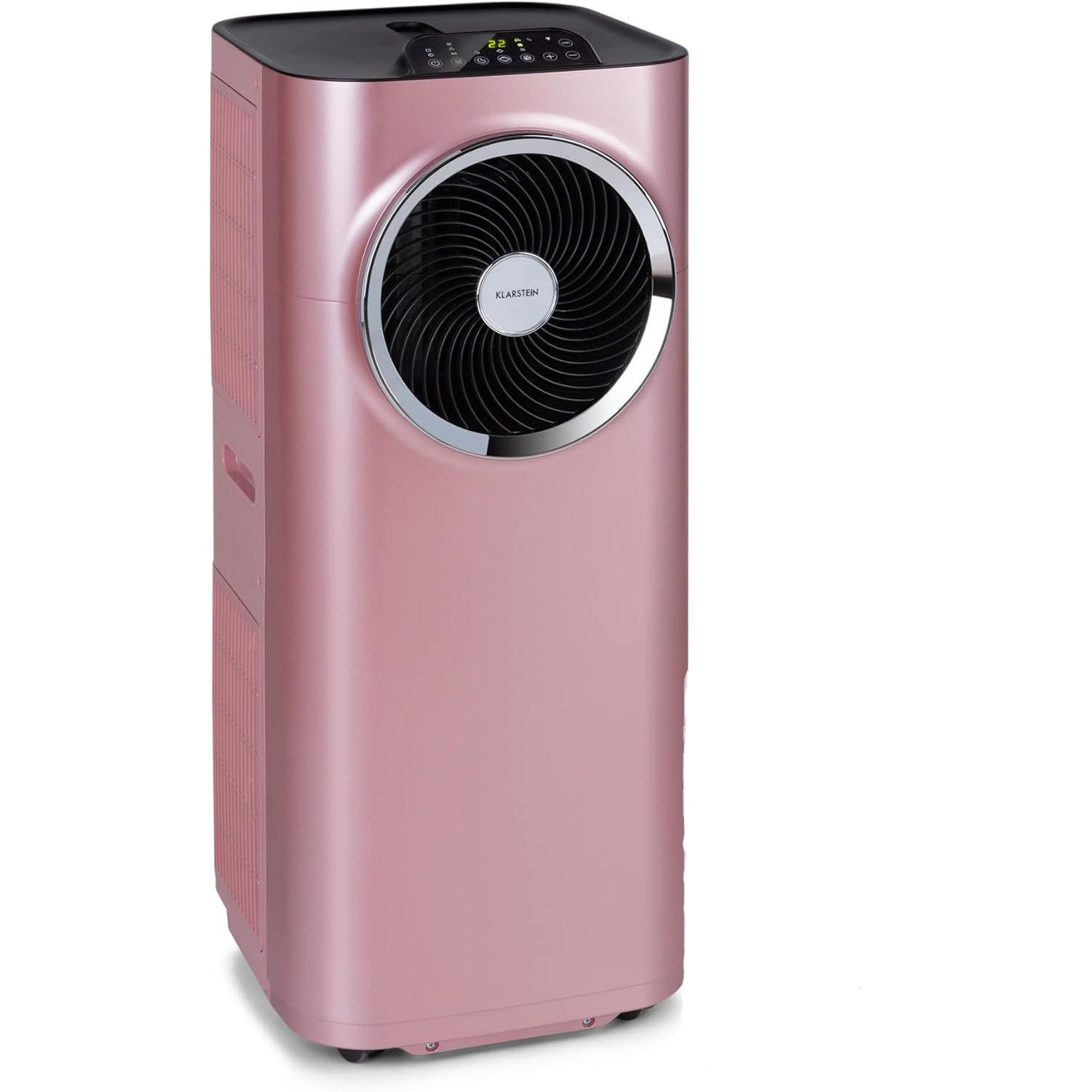 Klarstein portable air conditioner with exhaust pipe, 5-in-1 air conditioner（Rose gold）