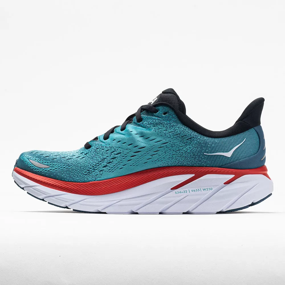 Hoka One One Clifton 8 Men's Real Teal/Aquarelle