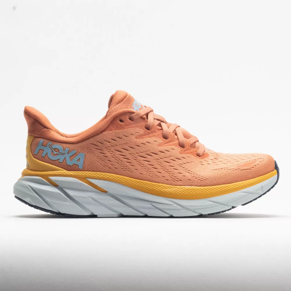 Hoka One One Clifton 8 Women's Sun Baked/Shell Coral