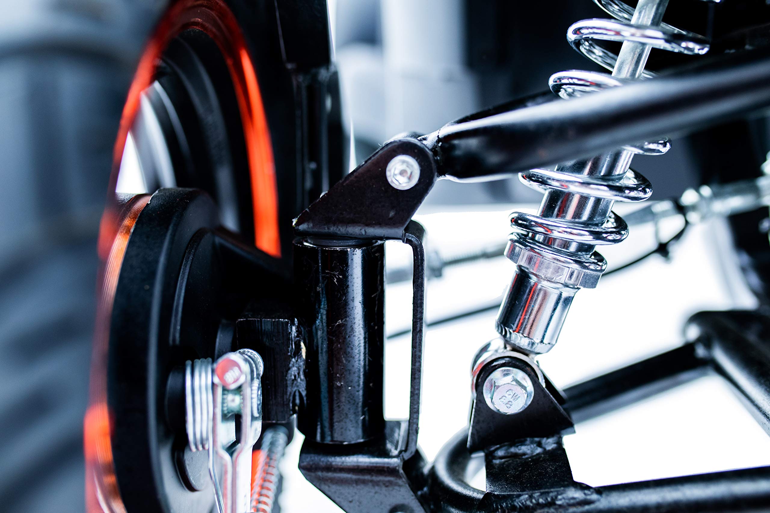 4 Wheeled Matt Black e-Mobility Device