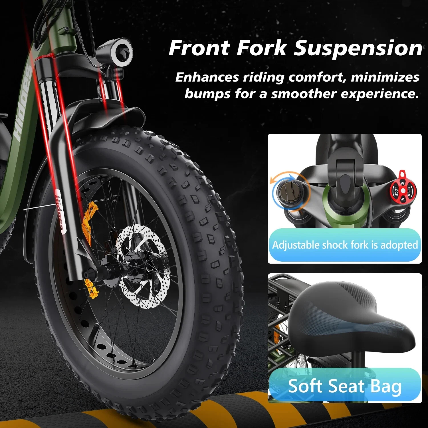 Hidoes ET1 Electric Bike - 20