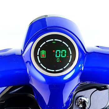 Veleco GRAVIS heavy-duty electric mobility scooter with easy to read dashboard and modern design