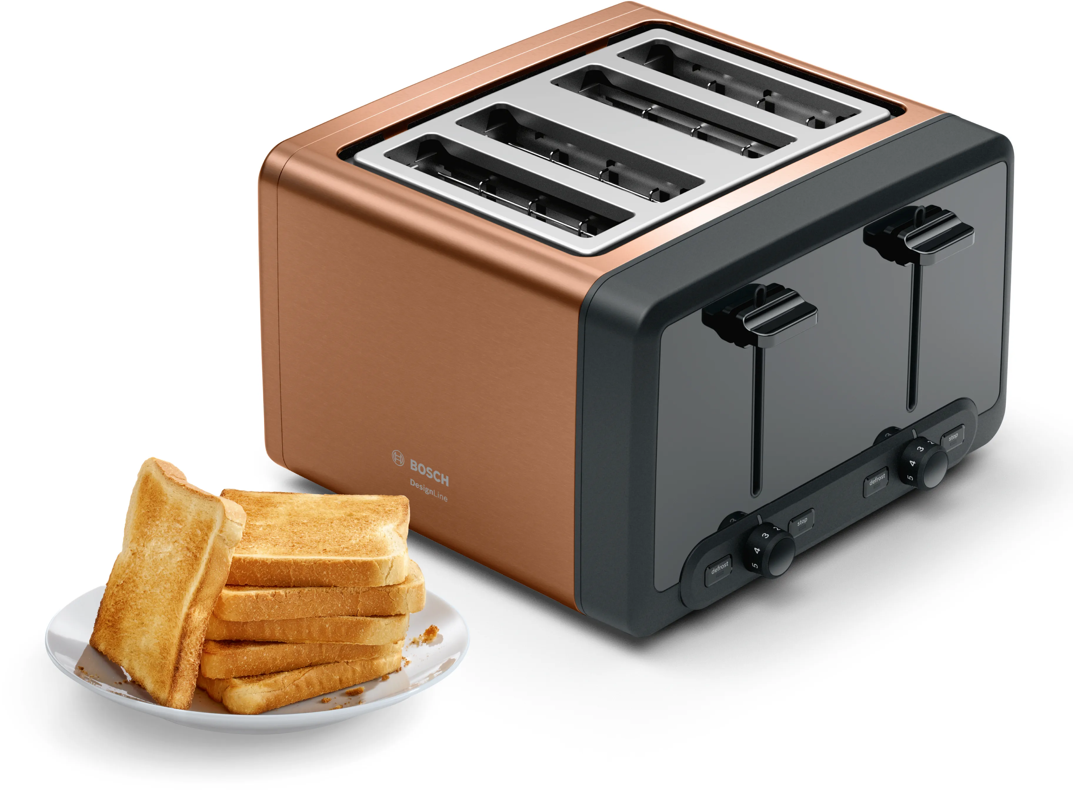Toaster DesignLine Copper