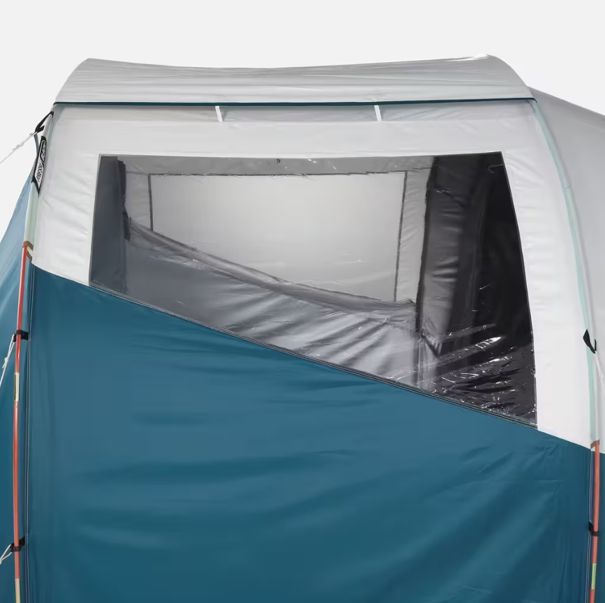 Camping Tent with Poles Arpenaz 4.1 F&B 4 Persons 1 Bedroom