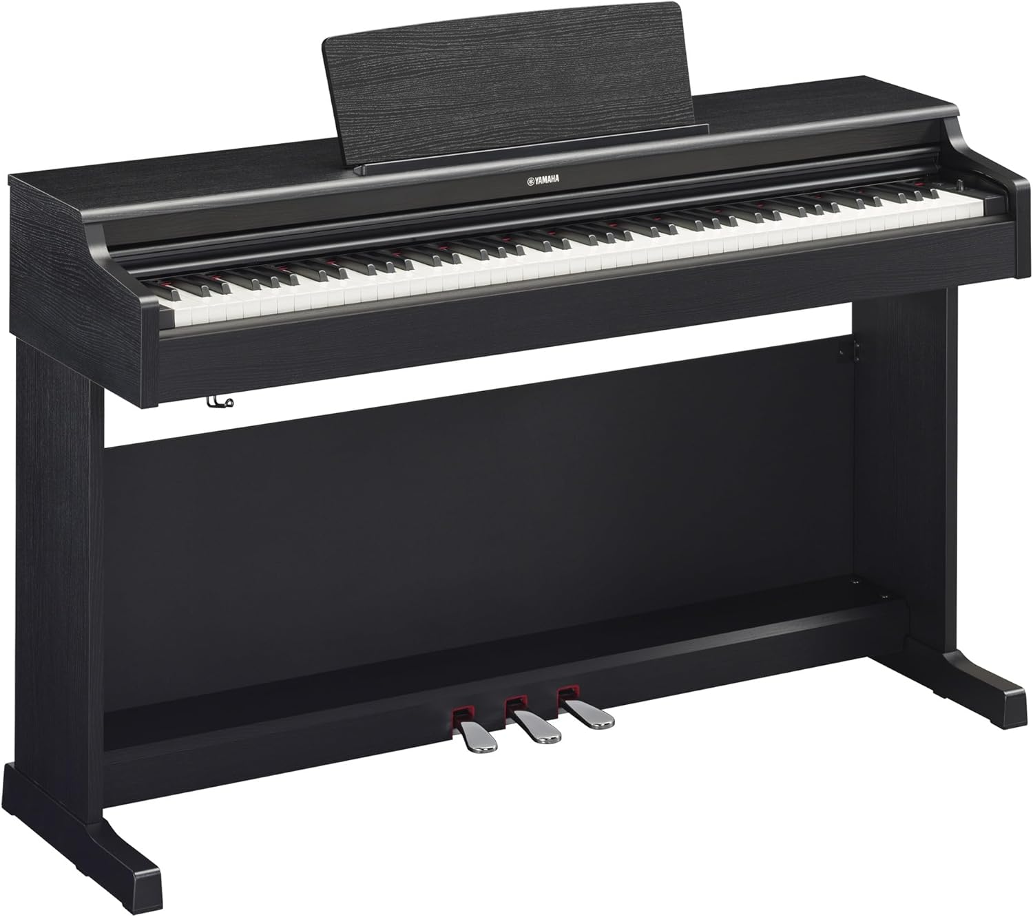 Yamaha Arius, Console Digital Weighted 88-Key Graded Hammer 3 Action, CFX Concert Grand Piano Sound, Includes Bench, Dark Rosewood (YDP165R)