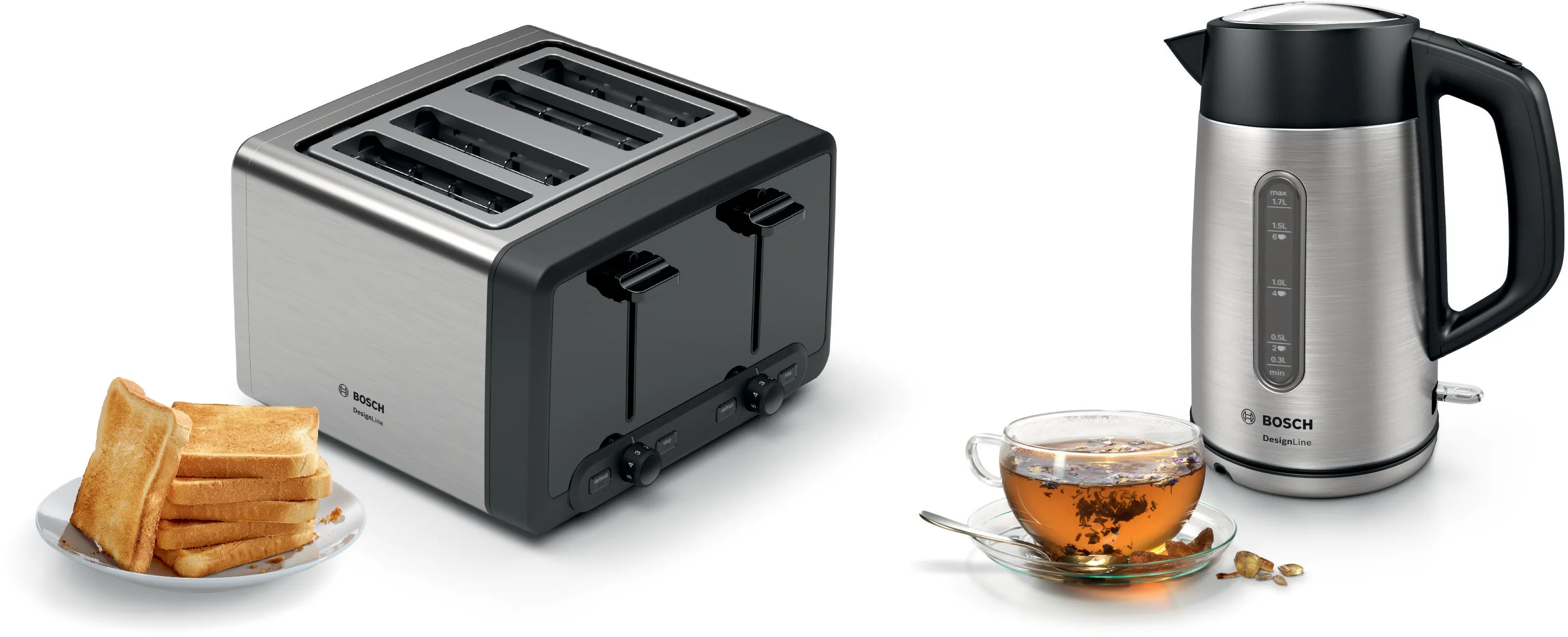 Toaster DesignLine Stainless steel