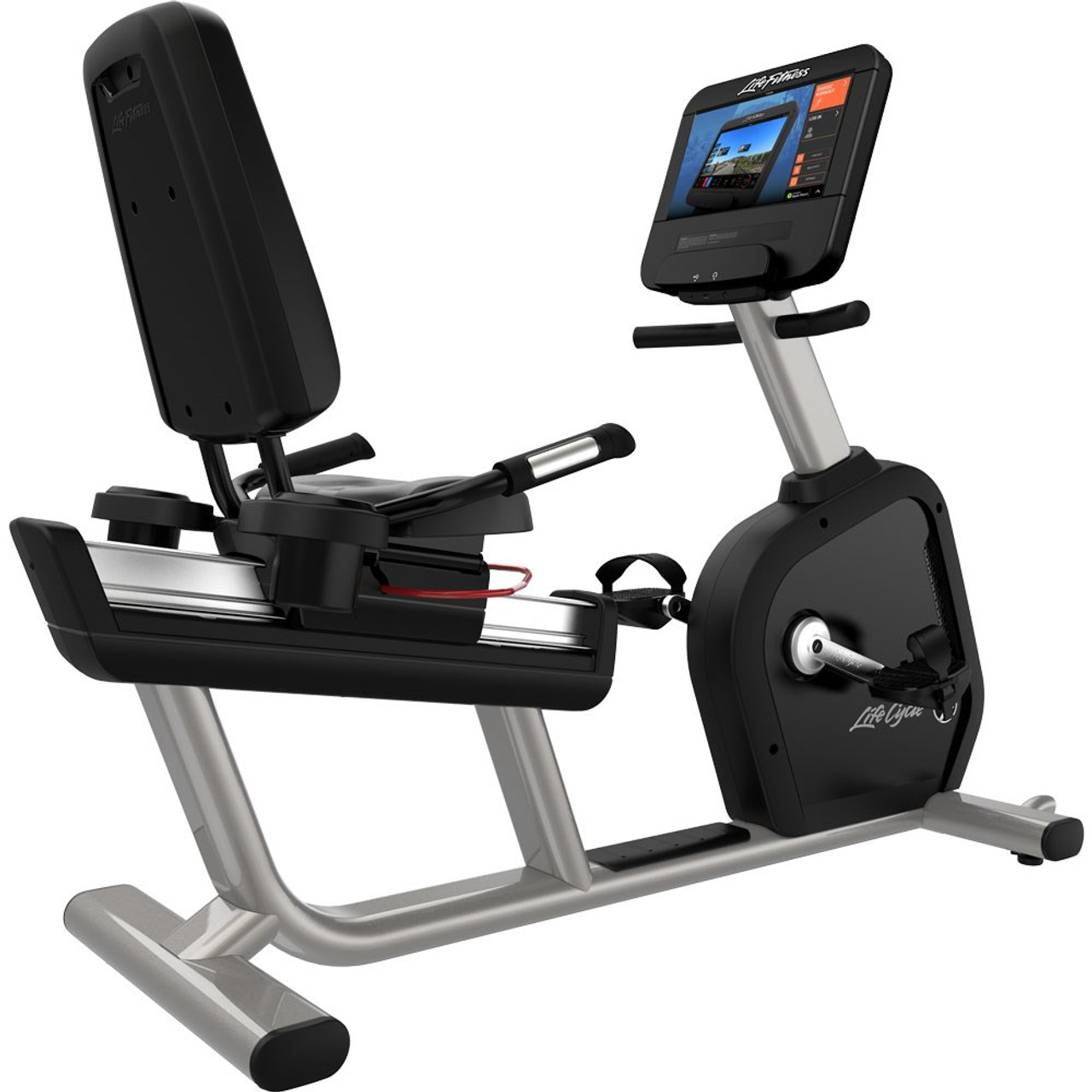 Life Fitness Club Series + Recumbent Lifecycle Bike