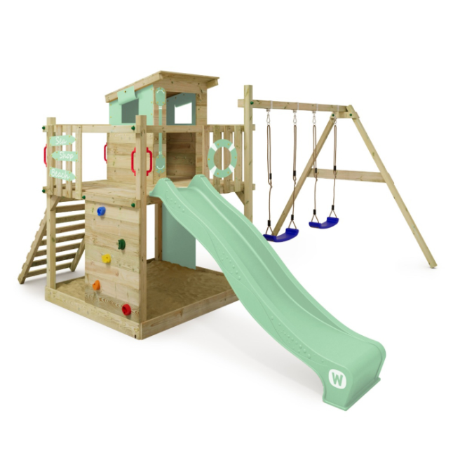 Wooden climbing frame Wickey Smart Camp