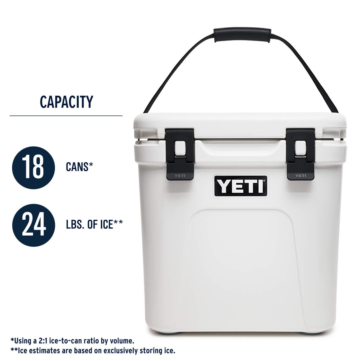 YETI Roadie 24 Cooler Tall enough to chill most bottles of wine and keep the essentials fresh while you take the scenic route.