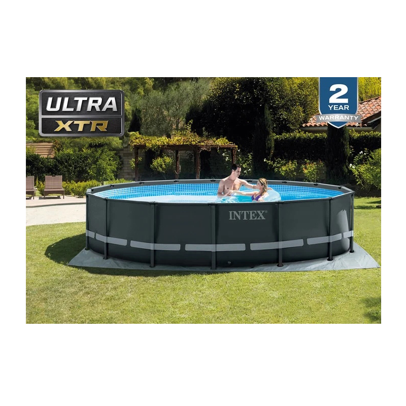 16ft X 48in Ultra XTR Frame Pool Set with Sand Filter Pump