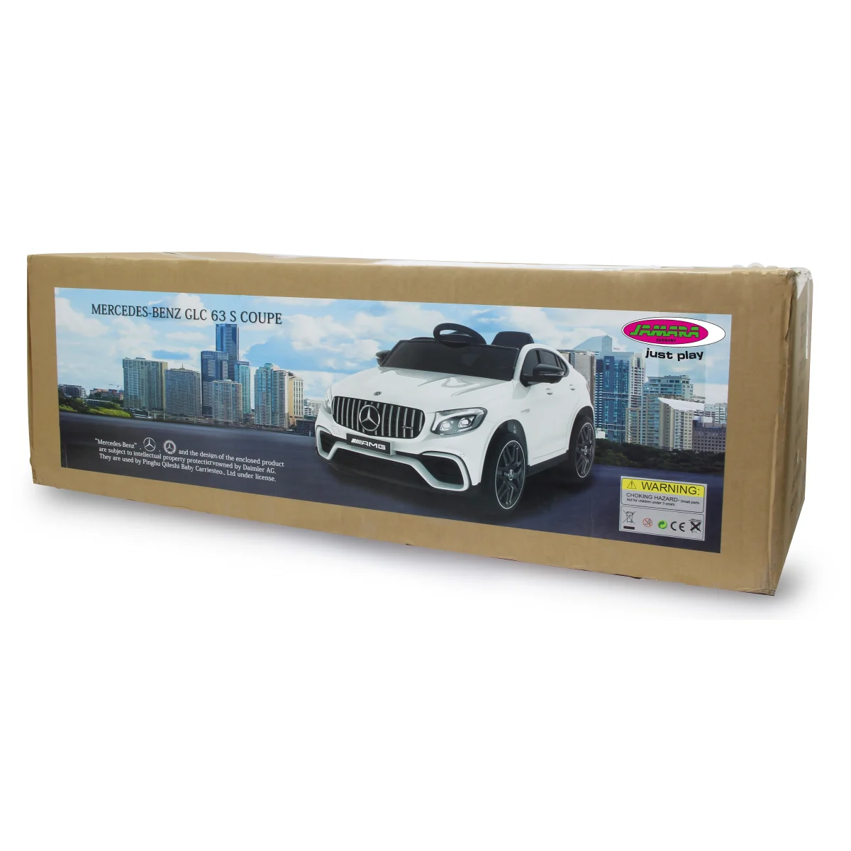 Ride-on Mercedes-benz Amg Glc 63 S Coupé Blanc JAMARA