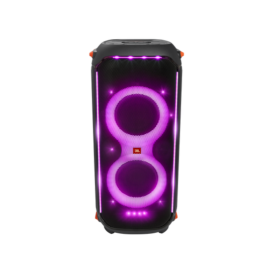 JBL PartyBox 710 Party Speaker with Powerful Sound, Built-in Lights and Extra deep bass, IPX4 splashproof, App/Bluetooth connectivity, Made for everywehere with a Handle and Built-in Wheels (Black)