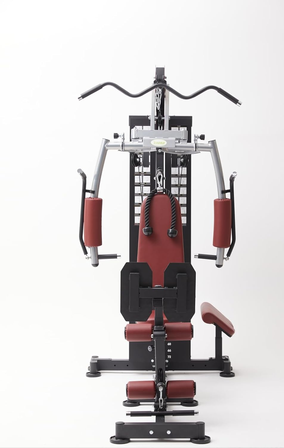 Strongway® Multi Gym with Weights 72KG 100KG Weight Stack Included - Multifunction Home Gym Cable Pulley Preacher Pad Butterfly Press Strength Training