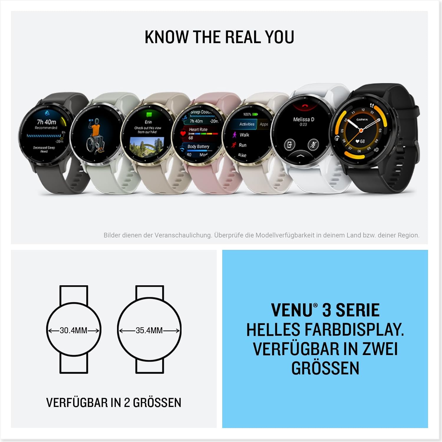 Garmin Venu 3 – GPS-Fitness-Smartwatch