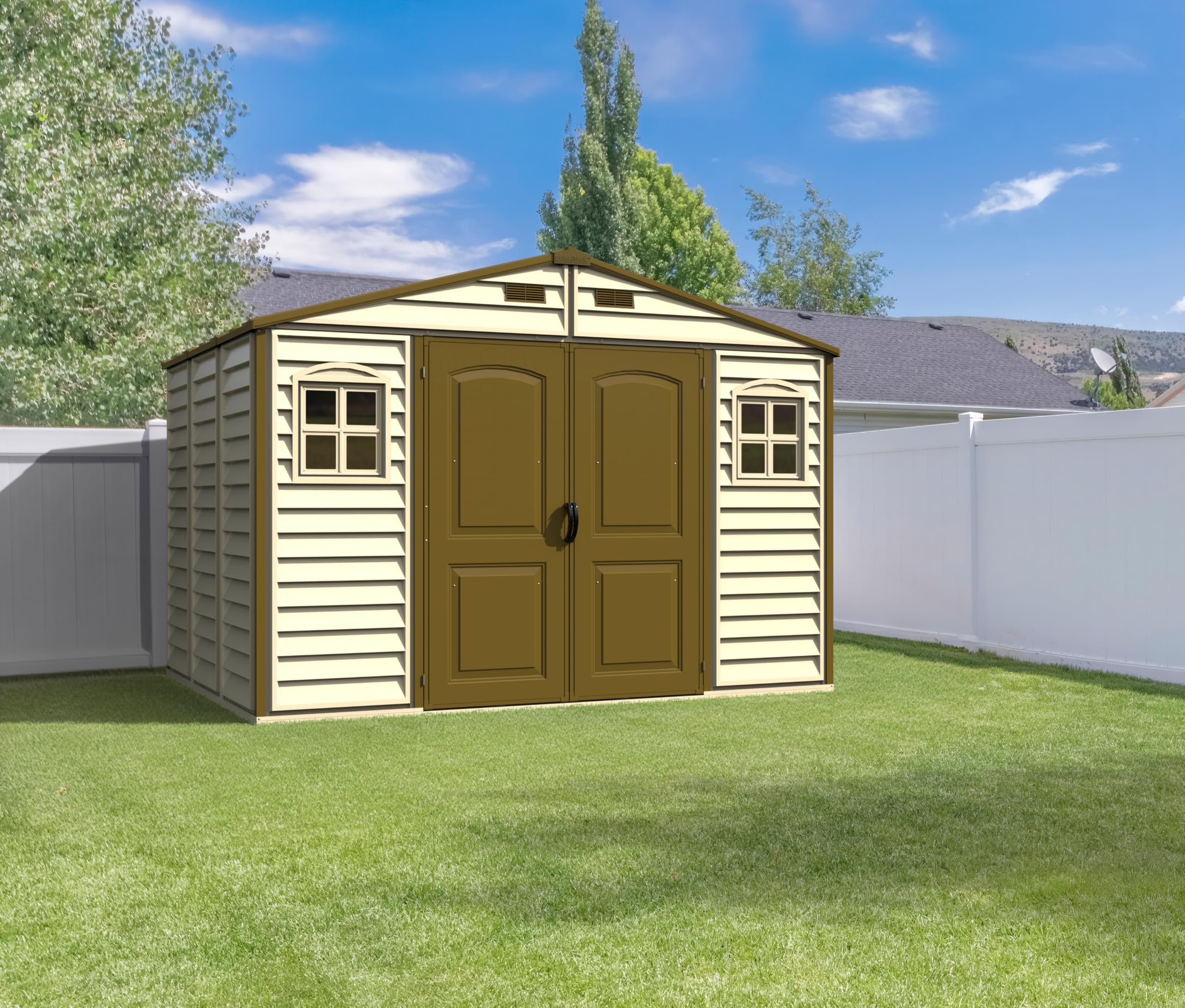 Duramax WoodSide 10 x 8 (8.02 m2) Garden Shed