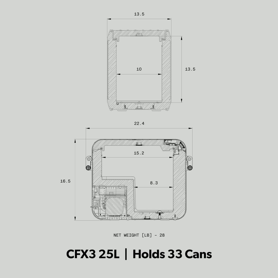 Dometic CFX Portable Electric Cooler and Freezer. Powered by AC/DC or Solar
