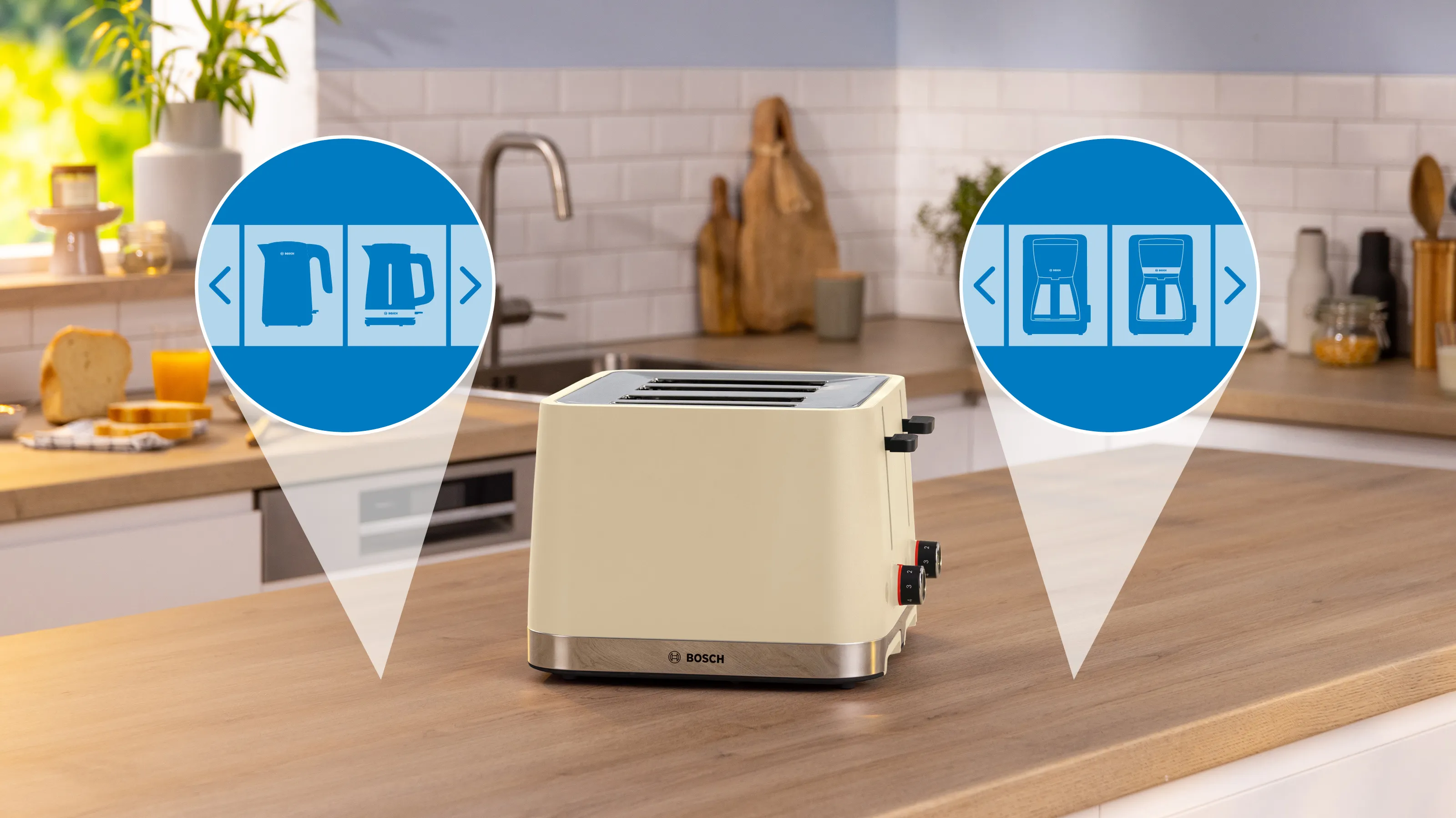 Toaster MyMoment Beige