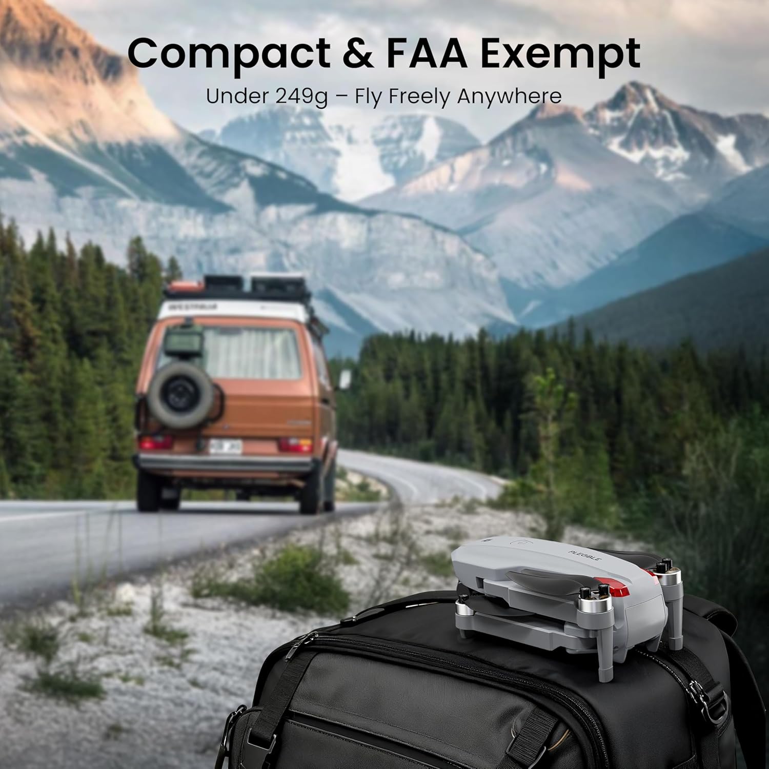 Drone with EIS 4K Camera