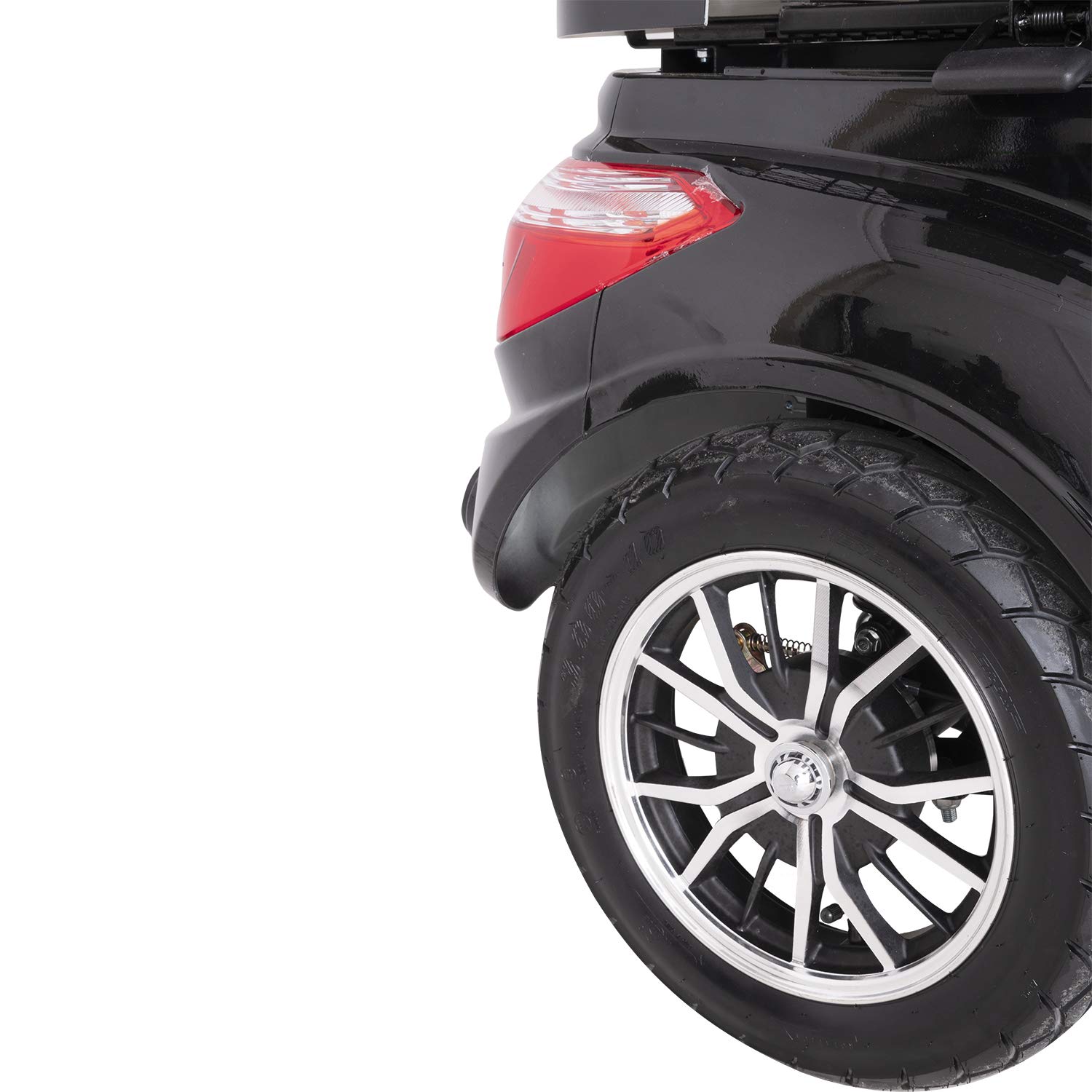 Black ZT500 Electric Mobility Scooter 3 Wheeled