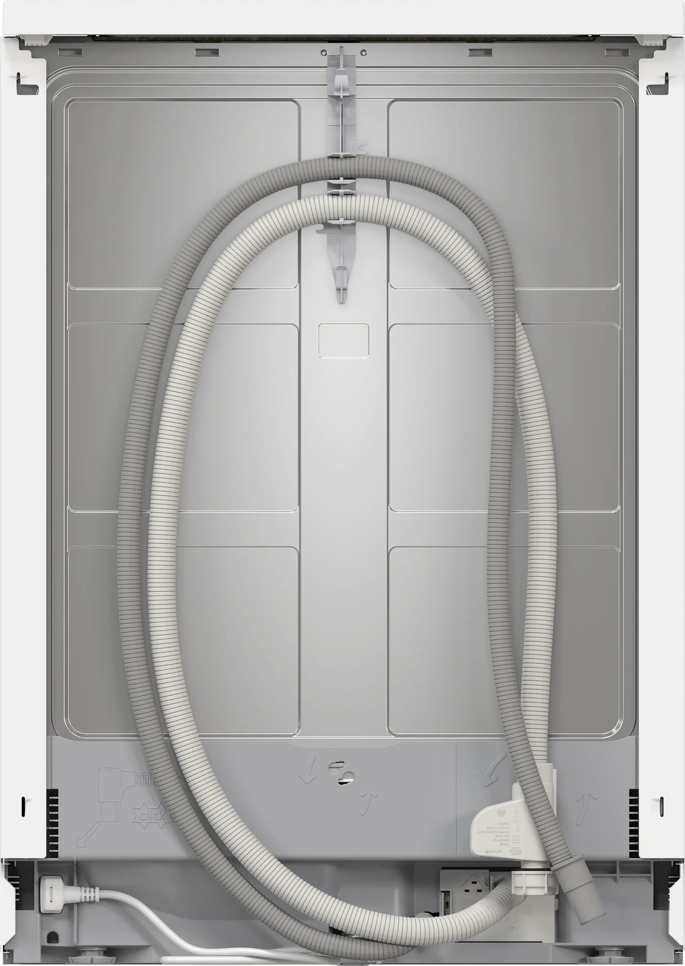 SIEMENS SN23EW03ME iQ300 Free-standing dishwasher 60 cm White