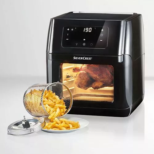 SILVERCREST® 9-in-1-1800W,1.9L Hot Air Fryer - AirFryer-