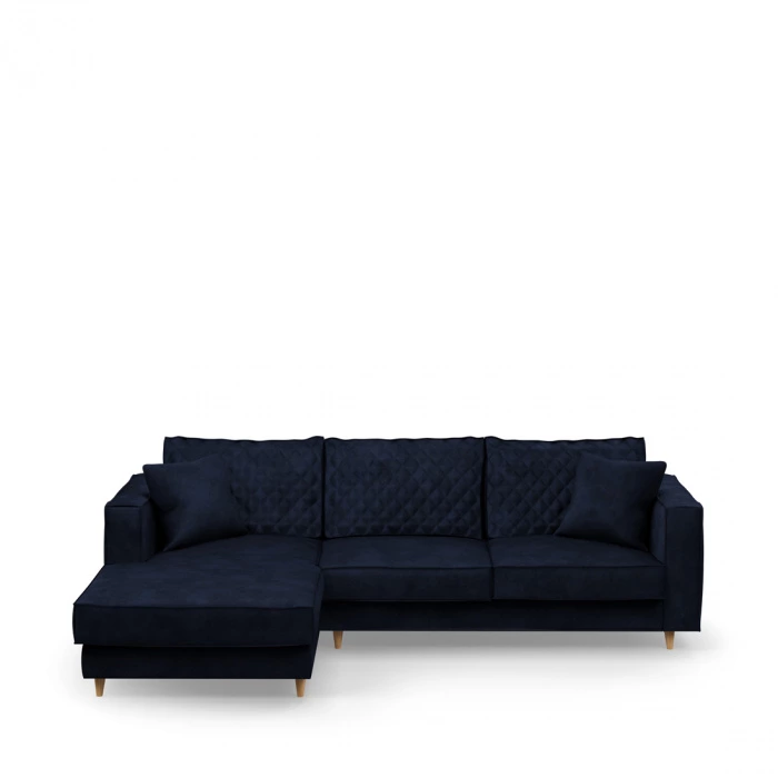 Kendall Chaise Longue Sofa Left，Estate Blue