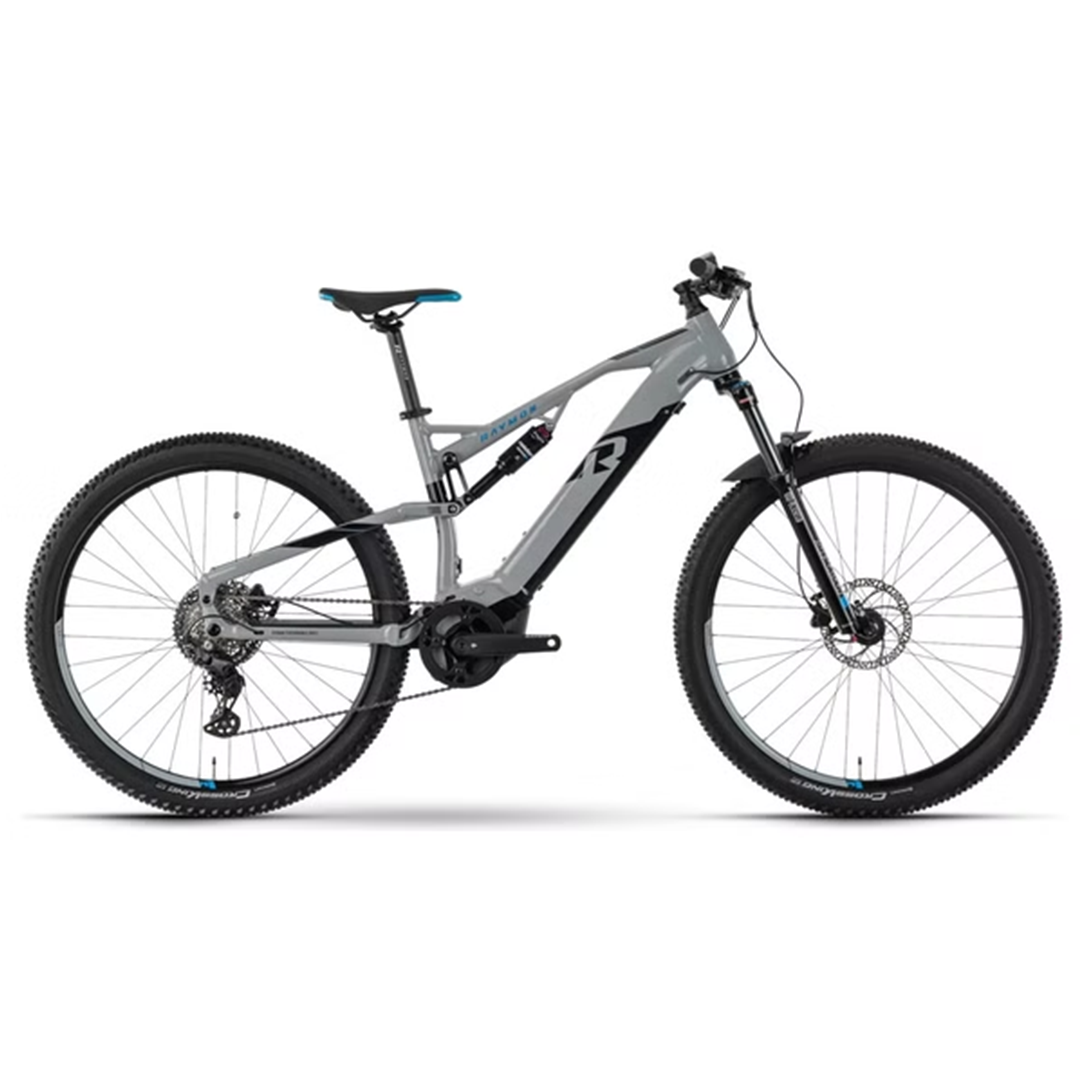 Raymon FullRay 130E 5.0 Electric MTB Tektro M350 9S 500 Wh 29'' Grey 2024