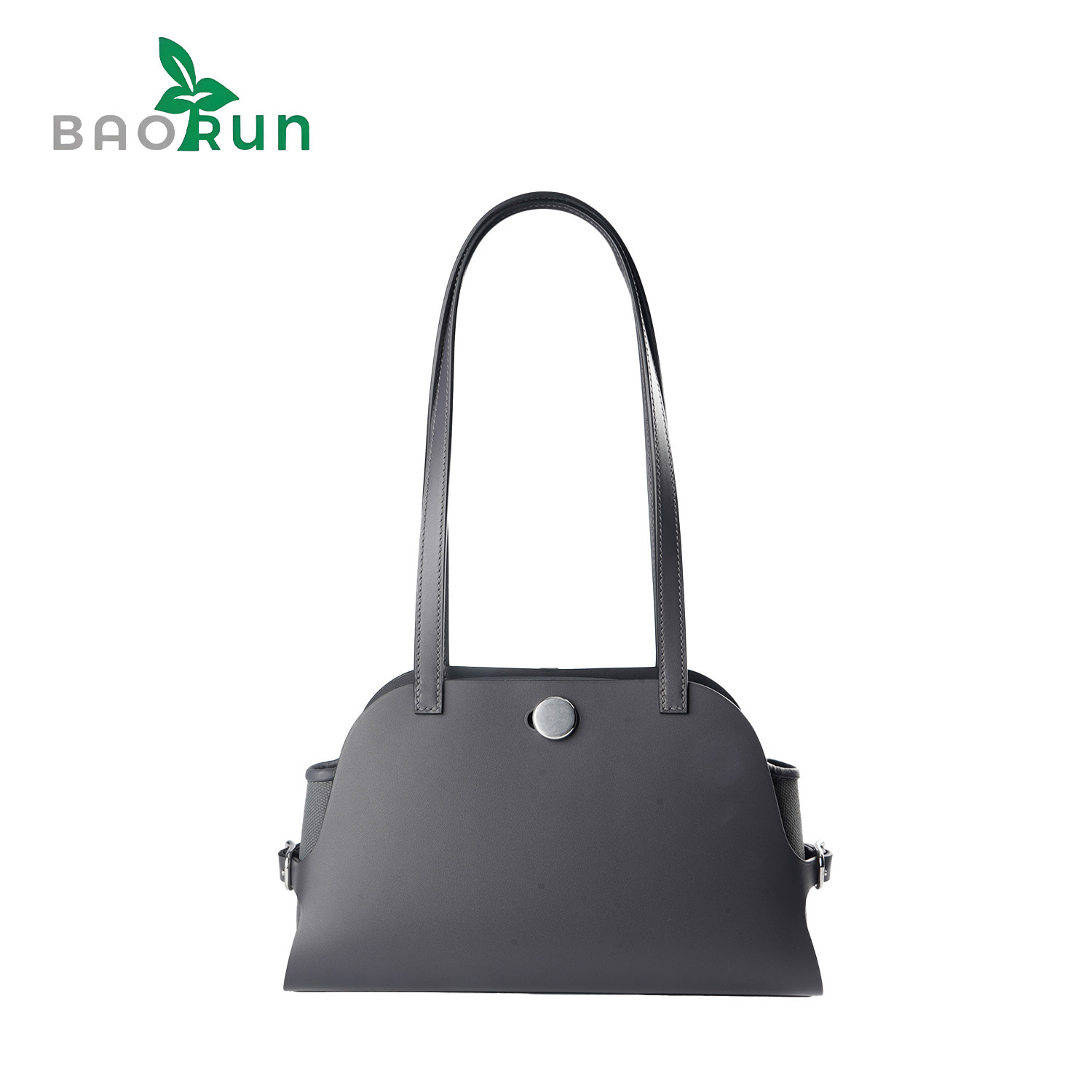 French Hunter leather women's shoulder bag and handbag. Compact and versatile.