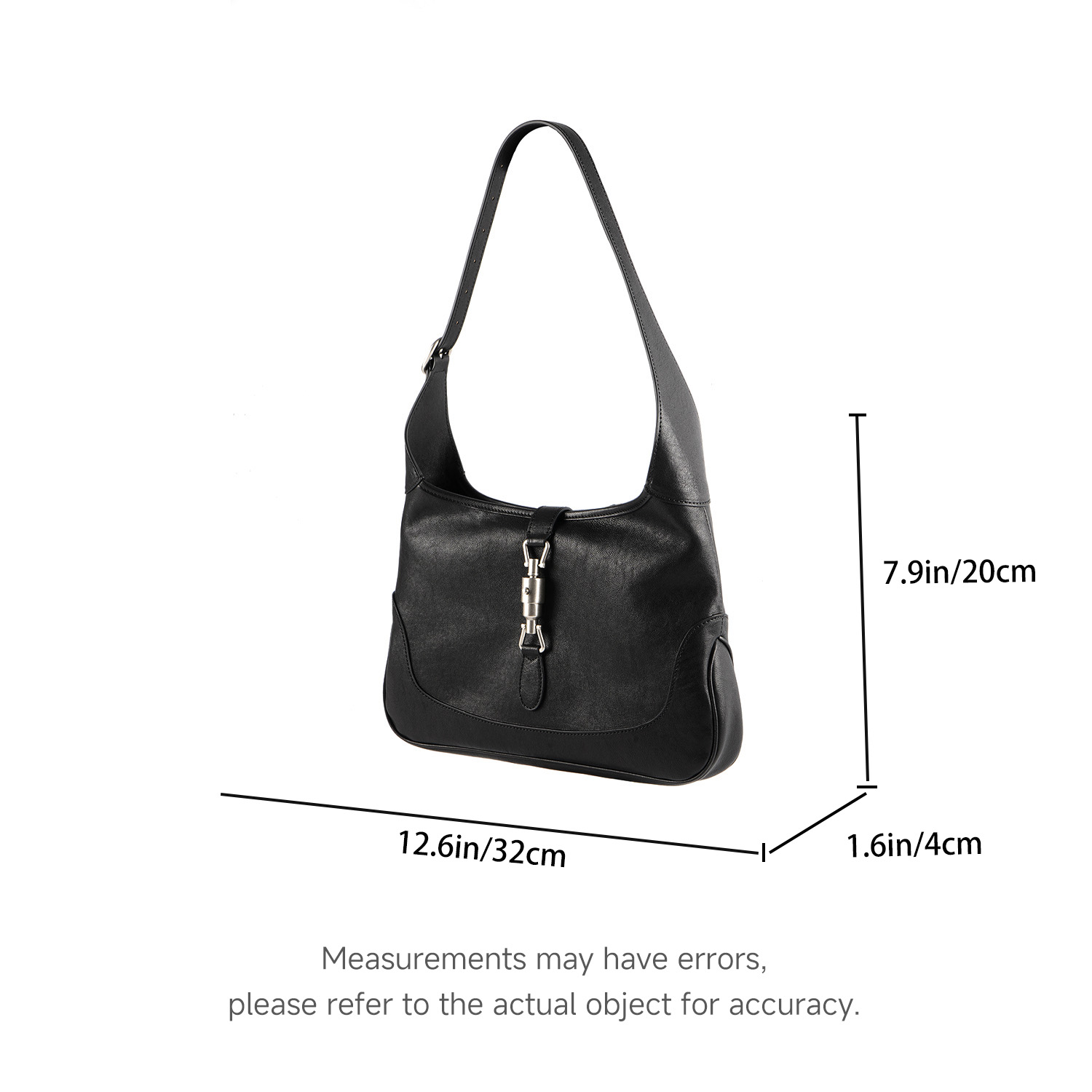 Stylish urban single-shoulder women's bag,  Made with Italian lambskin. DIY logo.