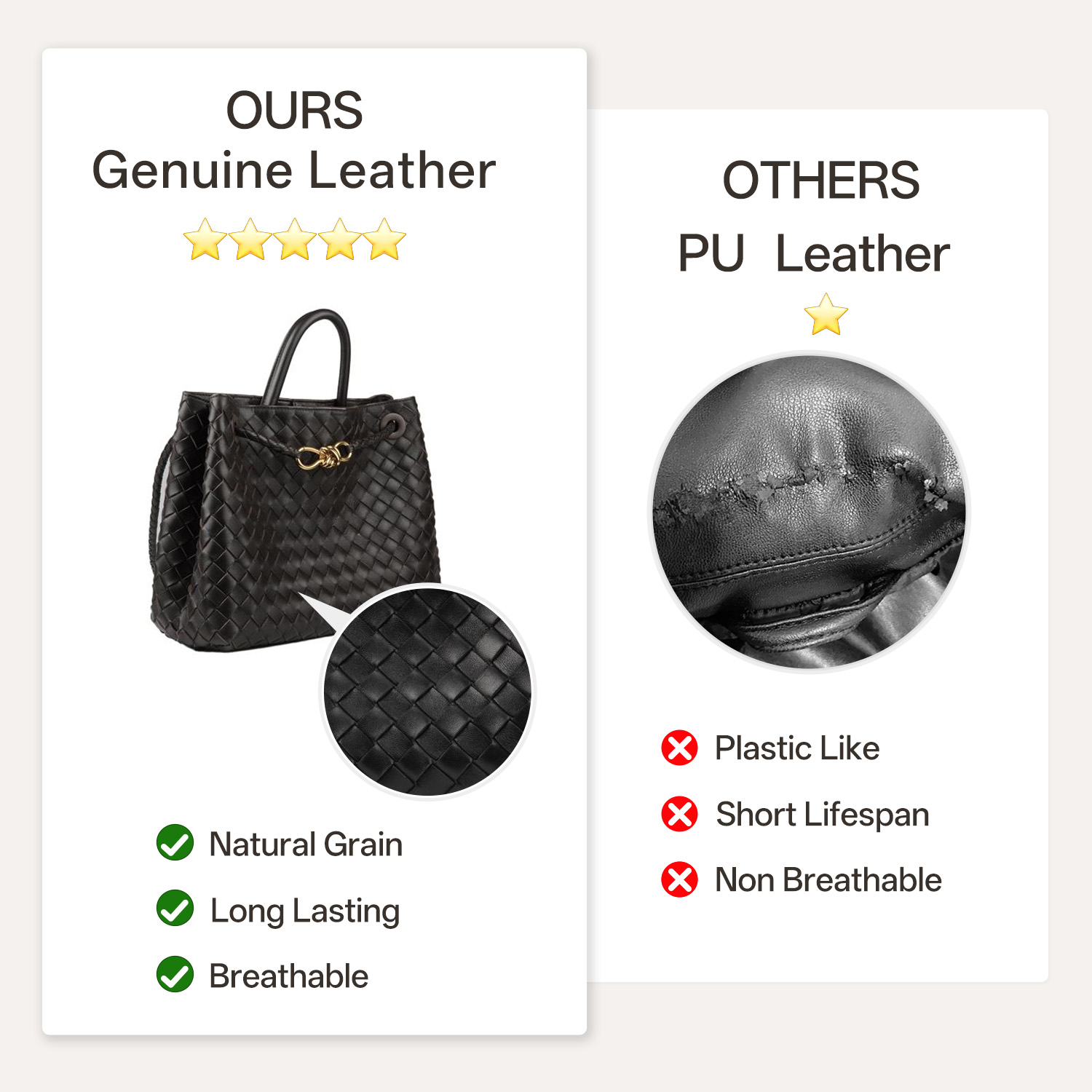 Woven women's shoulder bag/crossbody bag/handbag, made of sheepskin.