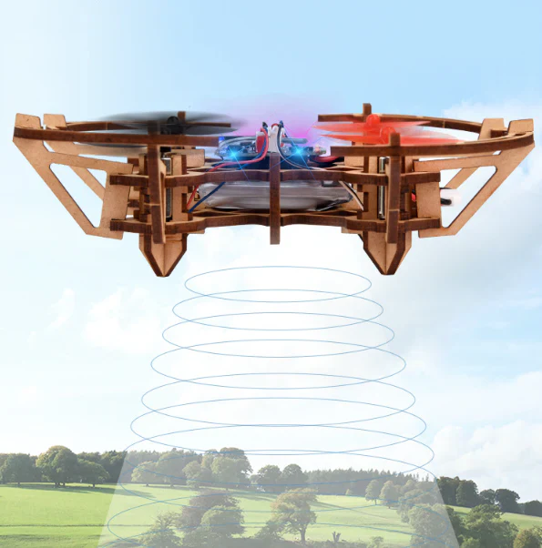 Kids DIY Wooden Drone Building Kit