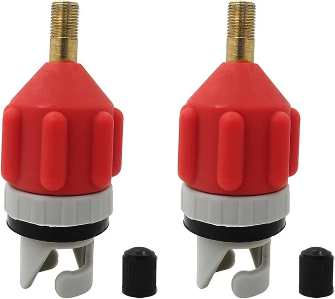 2Pcs Inflatable Boat SUP Pump Adapter, Premium Conventional Air Adapter, Sturdy SUP Air Adapter,Quickly Inflation and Strong Sealing SUP Pump Adapter, for Inflatable Boat, Paddleboard and Kayak.