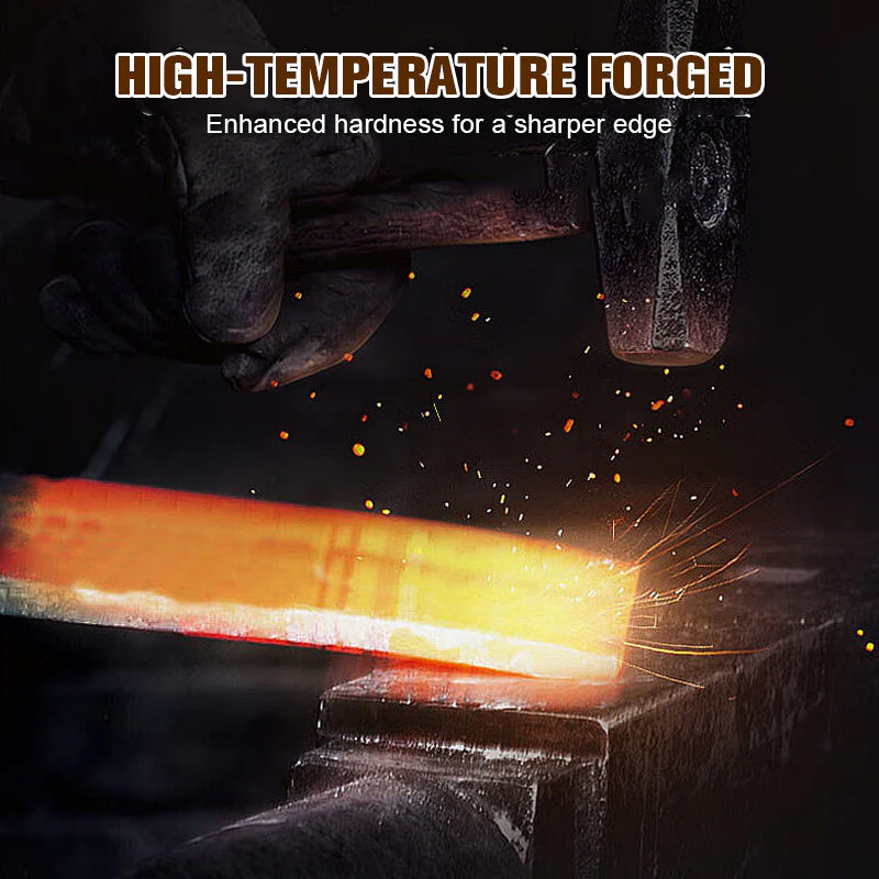 Stainless Steel Sharp Forged Slicing Knife+Multifunctional Heavy-Duty Kitchen Shears