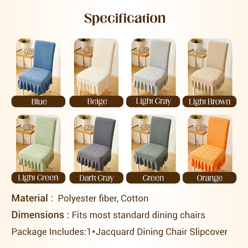 🎄 Ofertas especiales para Navidad 🎄💥🪑Dining Chair Slipcover Set✨Instant holiday upgrade! Refresh your dining space🎄
