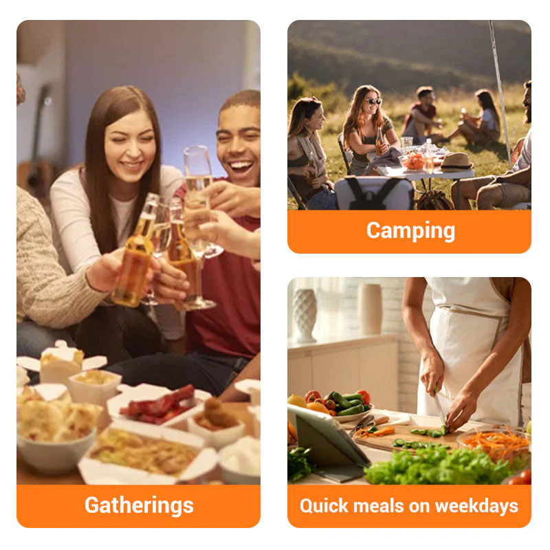 🧑‍🍳Michelin Chef's Recommendation🏆Multifunctional Large Capacity Non-stick Pressure Cooker