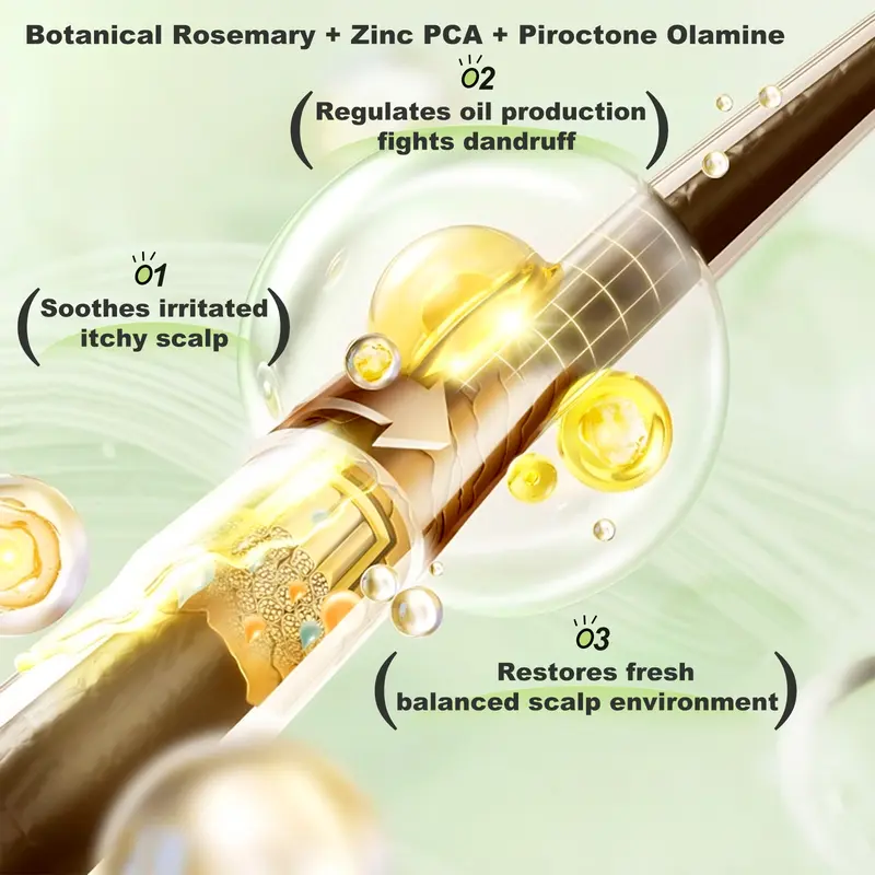 🧴 BUY 2 GET 1 FREE! ✨ Smooth & Glossy Hair Shampoo - Natural growth, deep follicle repair, Sulfate-Free Formula for All Hair Types 🌟📦